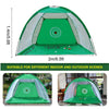 Golf Practice Net 2M Portable Golf Chipping Practice Net Indoor Outdoor UK