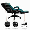 Executive Racing Gaming Office Chair Swivel Recliner Computer Desk Chair Leather