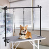 Practical Adjustable Pet Dog Grooming Table Bath Beauty Arm Desk Bracket + Leash