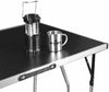 Camping / Picnic Aluminium Folding Table Lightweight Height Adjustable Portable