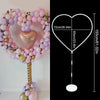 Balloon Stand Holder Kit Heart Shape Wreath Frame Wedding Valentines Party Decor