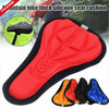 Bike Bicycle Silicone 3D Gel Saddle Seat Cover Pad Padded Soft Cushion Comfort