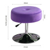 Height Adjustable Dressing Table Stool Velvet Padded Pouffe Swivel Side Chair