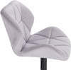 1x Breakfast BarStools BarChairs for Kitchen Bar Stools with Velvet Swivel Gas
