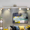 4 Way Ceiling Spotlight Adjustable Kitchen Bar Spot Light LED GU10 Bulbs Lamp