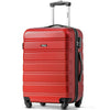 Hard shell Trolley Suitcase 4 Wheel Lightweight Spinner Luggage Travel Case