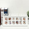 Baby MY FIRST YEAR Photo Frame 12 Months Multi Picture Display Anniversary Gift