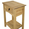 Corona 1 Drawer Console Table - Mexican Solid Pine, Distressed