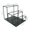 Wall Mounted Metal Wall Shelf Decorative Floating Shelves Bookshelf Record Hoder