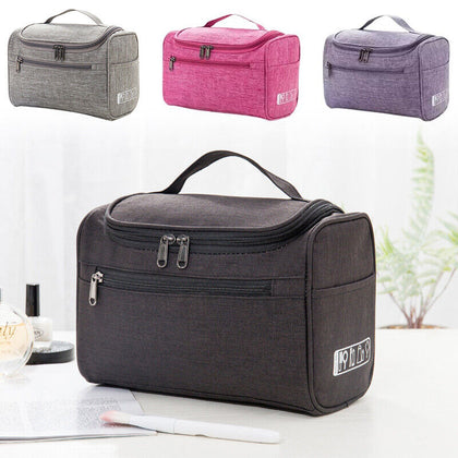 Large Make Up Nail Tech Cosmetic Box Jewellery Vanity Storage Case Bag Travel