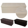 Folding Ottoman Storage Box Pouffe Seat Stool Home Chair Footstool Storage Bench