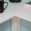 L-shaped Computer Desk Corner PC Table Workstation Home Office Study Furniture