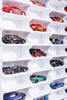 Display For Hot Wheels + COVER Diecast Car Matchbox 1/64 Unit Shelf Storage WH1