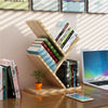 Tree Desktop Bookshelf Desk Bookcase Display Book Rack 3 Tier Organizer Storage
