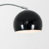 MiniSun Floor Lamp - Retro Curved Metal Light Domed Lampshades LED Bulb Lighting