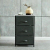 HOT Chest Of Drawers Bedroom Furnitures Bedside Cabinet Fabric Storage Wardrobe