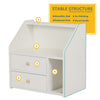 Modern Bedside Tables Cabinet Chest of Drawers Nightstand 2 Drawers Bedroom
