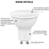 NEW 5W GU10 LED SPOTLIGHT WARM WHITE & COOL WHITE SPOTLIGHT BULBS ENERGY SAVING