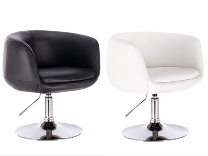 Bar Stools Bar Chairs for Kitchen Bar Stools with leather Swivel Gas white black