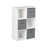 4 6 Cube Storage Unit White