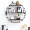 Floating Shelves Metal Wall Shelf Decoration Office Storage Hanging Display Rack