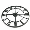 60CM EXTRA LARGE ROMAN NUMERALS SKELETON WALL CLOCK BIG GIANT OPEN FACE ROUND