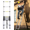 Heavy Duty 4.4M Portable Multi-Purpose Aluminium Extendable Telescopic Ladder UK