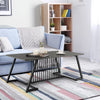 Modern Coffee Table Stylish End Table Large Tea Table with Spacious Tabletop
