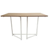 Folding Computer Desk Wooden Foldable Study Table Laptop PC Table Home Office