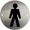 Metal Lavatory Restroom Washroom Toilet Door WC Sign Mens Ladies Unisex Disabled