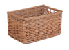 Willow Wicker Storage Baskets Brown Large Medium Small Drawer Hamper