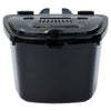 Black Kitchen Compost Caddy Bin - Food Recycling (7 Litre) 7L