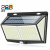 288/468 LED Solar PIR Motion Wall Security Lights Outdoor Garden Bright Upgrade