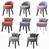 Velvet Dressing Tables Chair Vanity Stool Makeup Stools Dining Chairs Furniture