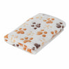 Fine-Pet Warm Pet Mat Large Paw Print Cat Dog Puppy Fleece Soft Blanket Cushion