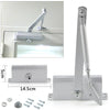 Heavy Duty 25-45KG FIRE RATED DOOR CLOSER Adjustable Self Automatic Closing
