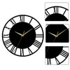 Large Round 3D Wall Clock Numerals Gear Clock Big Giant Open Face Clock 30cm NEW