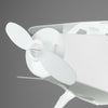 Children's Aeroplane Ceiling Pendant Light Shade White Plastic Novelty Shade
