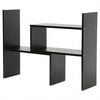 Tabletop Wood Bookshelf Organizer Rack Home Office Storage Display Shelving Unit