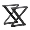 2 x Bench Set Legs Industrial Designer Metal Steel Bench/Coffee/Side Table Legs