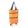 Foldaway 2 Wheels Shopping Shopper Grocery Trolley Luggage Carrier Bag 5 colours