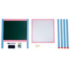2IN1 Dual Sides Drawing Easel Chalk Blackboard Magnetic Whiteboard Portable Gift