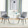 Dining Chair 2/4 Velvet Comfy Padded Seat Dressing Living Room Home Kitchen