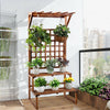 Heavy Duty Tall Climbing Plant Stand Garden Trellis Support Rose Vine Vegetable