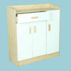 Modern Sideboard With Drawer 3 Doors Shelving Storage Cabinet Buffet Cupboard UK