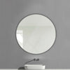 50cm Circular Round Glass Bathroom Mirror with wall hanging fixings Wall Decor