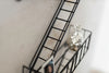 Novelty NYC Fire Escape Floating Wall Shelf 3 Tier Shelving Unit Display Stand