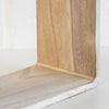 Set of 3 Square Wooden Wall Shelves Cubes Floating Storage Units Display Boxes