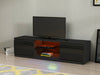 Modern 160cm TV Unit Stand TV Cabinet Sideboard High Gloss Doors & Matt Body