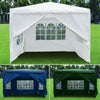 3x3m Party Tent Marquee Gazebo Garden Patio Wedding Canopy Waterproof Heavy Duty